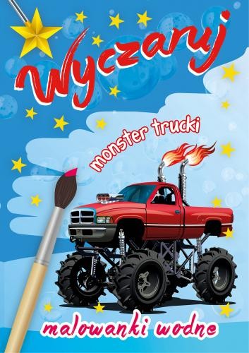 malowanka wodna wydawnictwo skrzat wyczaruj A4 monster trucki.jpg