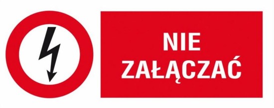 tabliczka anro elektryczna nie załączać pozioma.JPG