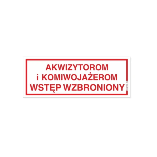 naklejka-korfed-akwizytor i komiwojażerom-wstęp wzbroniony-21x8cm.jpg