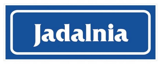 naklejka informacyjna na drzwi jadalnia.JPG