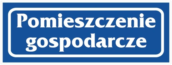anro-naklejka-oznakowanie pomieszczen-pomieszczenie gospodarcze.webp