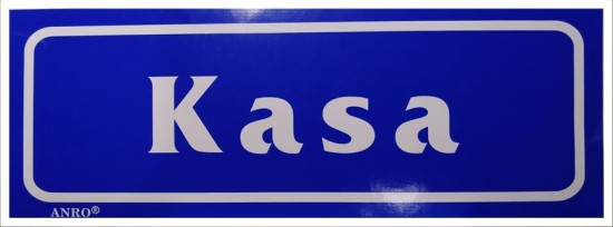 naklejka informacyjna oznakowanie pomieszczeń anro kasa.JPG