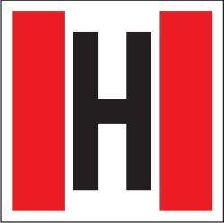 Tabliczka / Znak ochrony PPOŻ 20 x 20 cm - Hydrant zewnętrzny