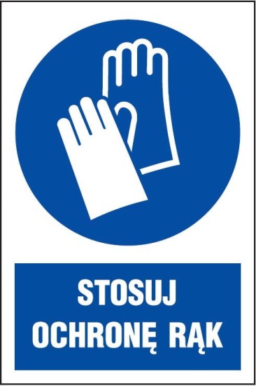 tabliczka anro znak nakazu stosuj ochronę rąk.JPG