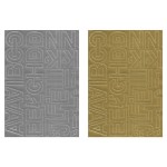 Litery i cyfry samoprzylepne Farro - różne rozmiary (0,7-10 cm) - ZŁOTE lub SREBRNE