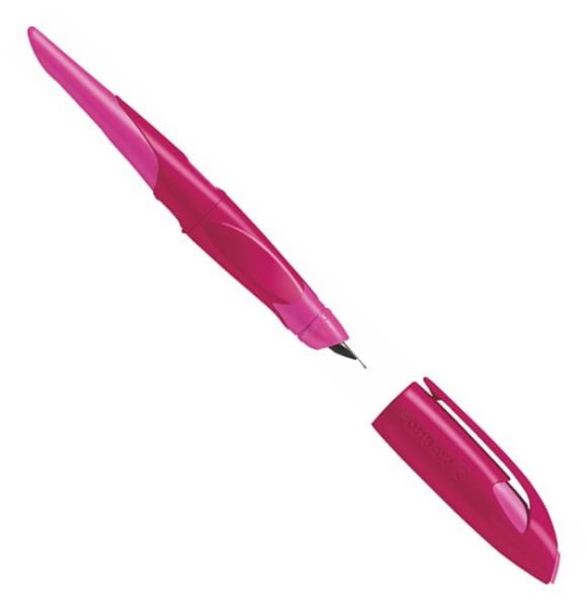 pióro ze stalówką stabilo easy bird do nauki pisania jagodowo-różowe_leworęczne.JPG