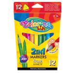 pisaki dwustronne colorino kids zwykła i pędzelkowa końcówka 12 kolorów.png