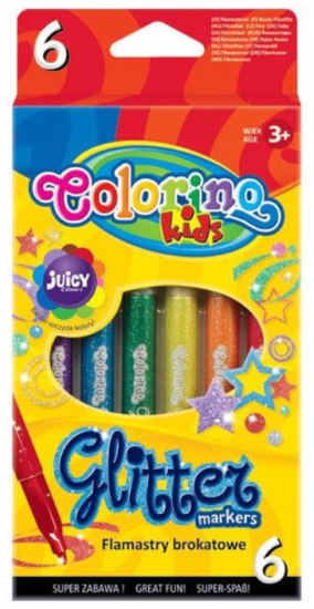 pisaki colorino kids 6 kolorów brokatowych.PNG