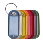 Zawieszki (breloczki) do kluczy Tres dwustronne 8 sztuk - mix kolorów