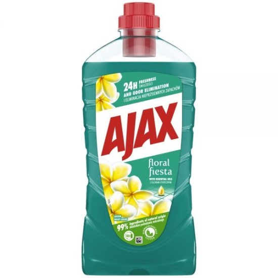 płyn do mycia podłóg ajax 1 litr floral fiesta kwiat laguny.jpg