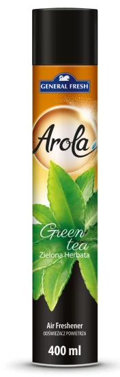odświeżacz powietrza w areozolu arola 400 ml green tea zielona herbata.webp