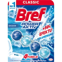 Zawieszka do WC Bref Classic Power Activ - morska bryza
