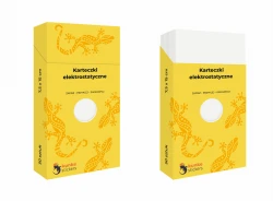 Karteczki elektrostatyczne 7,5 x 15cm 50 sztuk - białe