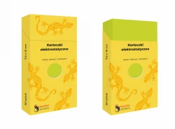 Karteczki elektrostatyczne 7,5 x 15cm 50 sztuk - zielone