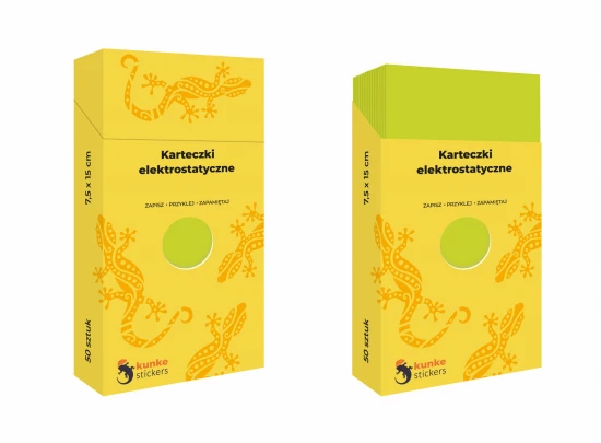 karteczki elektrostatyczne 7.5x15cm 50 sztuk zielone.jpg