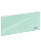 Teczka / koperta plastikowa Grand z suwakiem DL - zielona