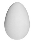 Jajko styropianowe - wysokość 100 mm