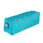 Piórnik saszetka bez wyposażenia Oxford Floral - zielona / turkusowa