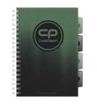 Kołozeszyt z przekładkami B5 CoolPack Gradient Grass 100-kartkowy w kratkę