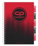 zeszyt kołobrulion coolpack 200 kartek A4 kratka gradient cranberry.JPG