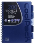 zeszyt na spirali coolpack 200 kartek kratka project book A4 dark blue.JPG
