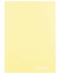 Zeszyt A5 CoolPack PP Pastel Powder Yellow 60-kartkowy w kratkę