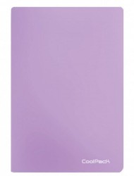 Zeszyt A5 CoolPack PP Pastel Powder Purple 60-kartkowy w kratkę