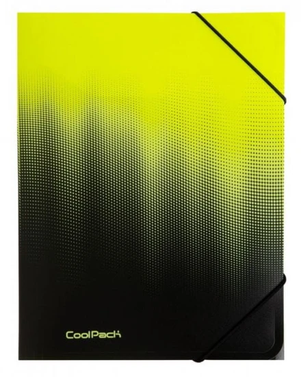 teczka skrzydłowa a4 coolpack gradient lemon.JPG