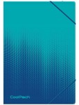 Teczka skrzydłowa PP z gumką CoolPack Gradient Ocean A4