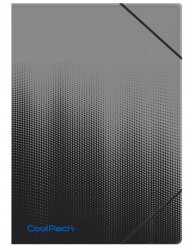 Teczka skrzydłowa PP z gumką CoolPack Gradient Grey A4