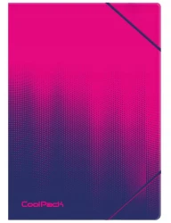 Teczka skrzydłowa PP z gumką CoolPack Gradient Frape A4