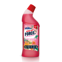 Żel do WC 4w1 Force Flower 1l - kwiatowy