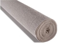 Bibuła krepina Cartotecnica Rossi 50x250 cm 180g - szary jasny