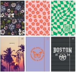 Teczka rysunkowa z gumką A4 Interdruk - różne wzory