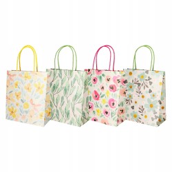 Torebka prezentowa Incood Kraft 21 x 25 x 10 cm - różne wzory