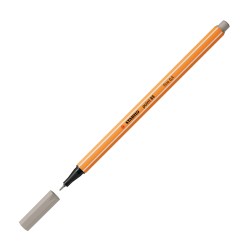 Cienkopis Stabilo point 88 końcówka F 0,4mm 88/93 - szary ciepły