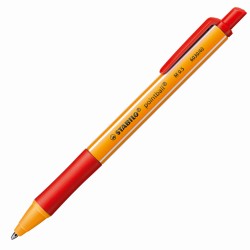 Długopis Stabilo pointball M 0,5mm - czerwony