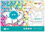 Blok rysunkowy A4 100g Happy Color - biały - 20 arkuszy