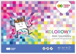 Blok rysunkowy A4 80g Happy Color - kolorowy - 15 arkuszy