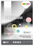 Blok techniczny A4 Happy Color Premium 250g - biały - 10 arkuszy