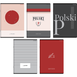 Zeszyt przedmiotowy A5 TOP 2000 60 kartkowy w szerokie linie - język polski