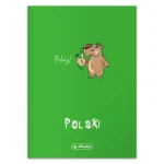 Zeszyt przedmiotowy A5 Herlitz ECO PP 60 kartkowy w szerokie linie - język polski
