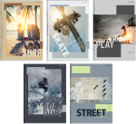 Zeszyt A5 TOP 2000 Poster 60-kartkowy w kratkę