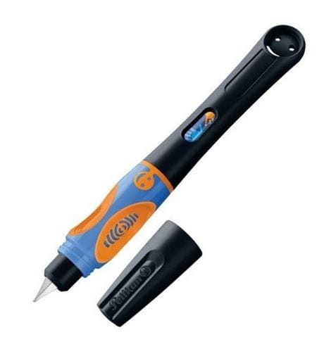 pioro-wieczne-do nauki pisania-griffix-leworęczne-naboj-pelikan-neon black.JPG