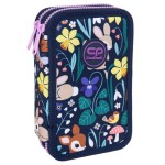 Piórnik szkolny z wyposażeniem dwukomorowy CoolPack Jumper 2 Oh My Deer