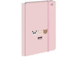 Teczka skrzydłowa Interdruk BB Friends Girls z gumką 3,5 cm