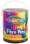 Pisaki (flamastry) COLORINO Kids - DUŻA PACZKA - 12 kolorów - 96 sztuk