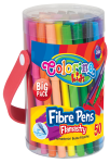 Pisaki (flamastry) COLORINO Kids - DUŻA PACZKA - 50 sztuk