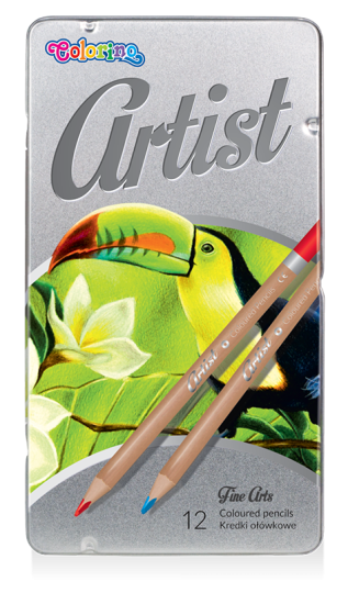 kredki artystyczne colorino artist 12 kolorów w metalowym pudełku.png