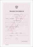 MEiN-I/13/2 Świadectwo szkolne promocyjne - liceum ogólnokształcące